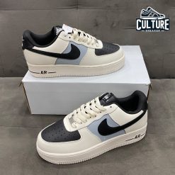 Giày sneaker AF1 Mũi Đen