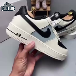 Giày sneaker AF1 Mũi Đen