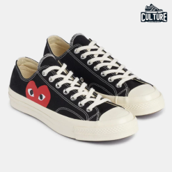 Giày Thể Thao Converse x CDG Chuck 70 Unisex's - Black