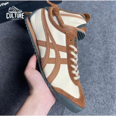 Giày thể thao Onitsuka Tiger Mexico màu vàng viền trắng