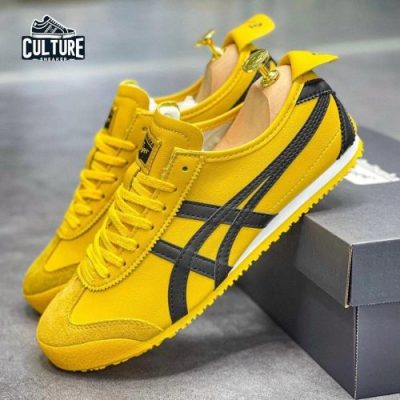 Giày thể thao Onitsuka Tiger Mexico màu vàng viền đen